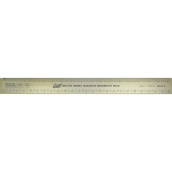 Excel 12in Deluxe Model Ref Ruler (Pouch) — image 6 of 7