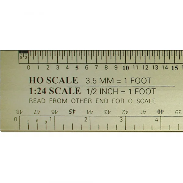 Excel 12in Deluxe Model Ref Ruler (Pouch) — image 2 of 7