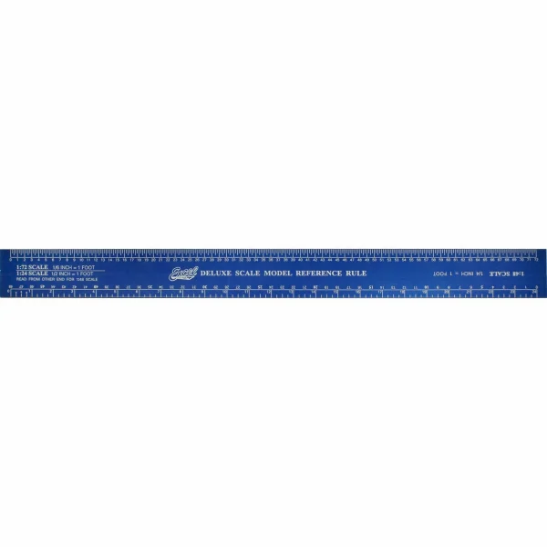 Excel 12in Scale Model Ref Ruler (Pouch)