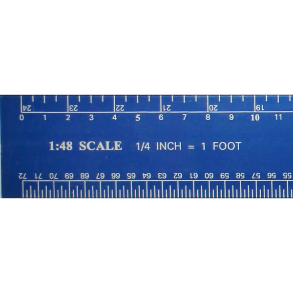 Excel 12in Scale Model Ref Ruler (Pouch)