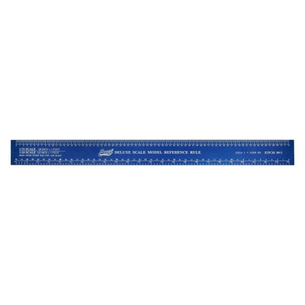 Excel 12in Scale Model Ref Ruler (Pouch)