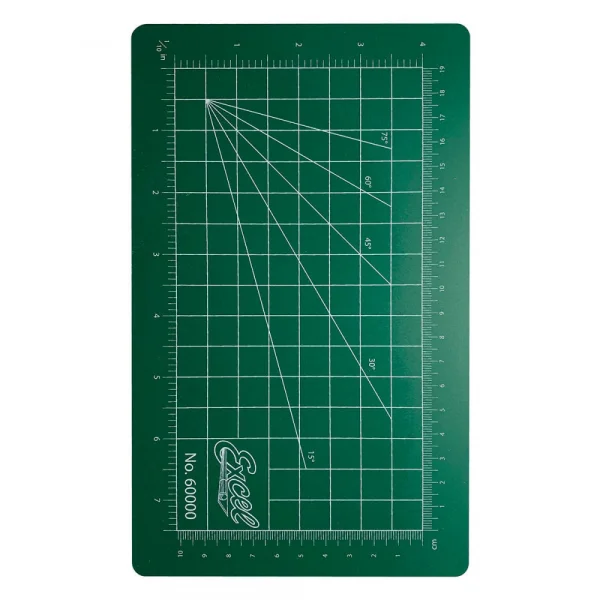 Excel 9x5.5in Self-Healing Cutting Mat, Green (Bulk) &mdash; image 3 of 3