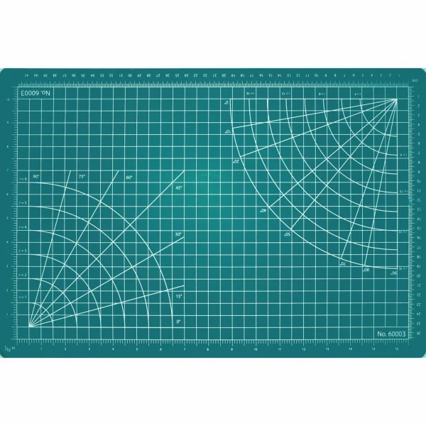 Excel 18x12in Self-Healing Cutting Mat, Green (Bulk)