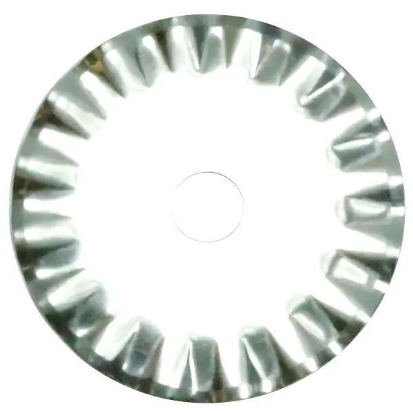 Excel 28mm Wave Rotary Blades (2) (Carded) — image 1 of 3