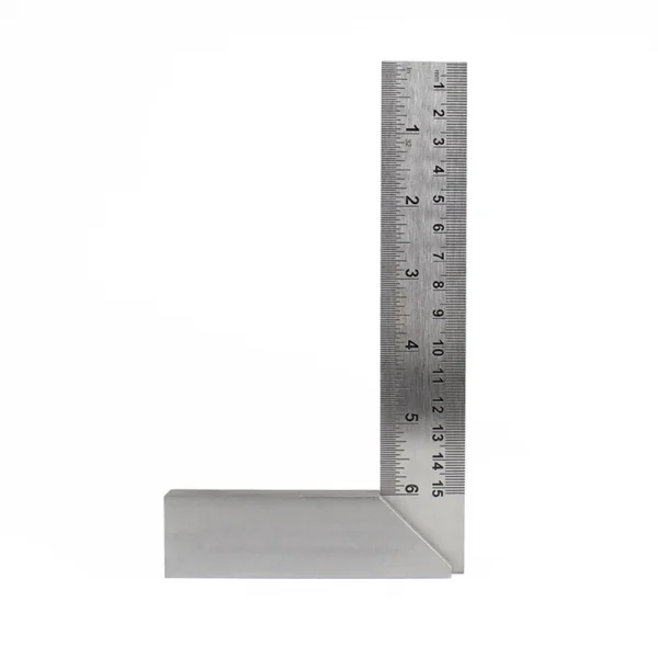 Excel 6in (15.24cm) Precision Carbon Steel Machine Square(Bulk)