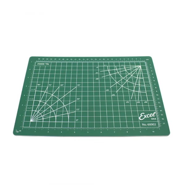 Excel 12x8.5in Self-Healing Cutting Mat, Green (Bulk) — image 4 of 4