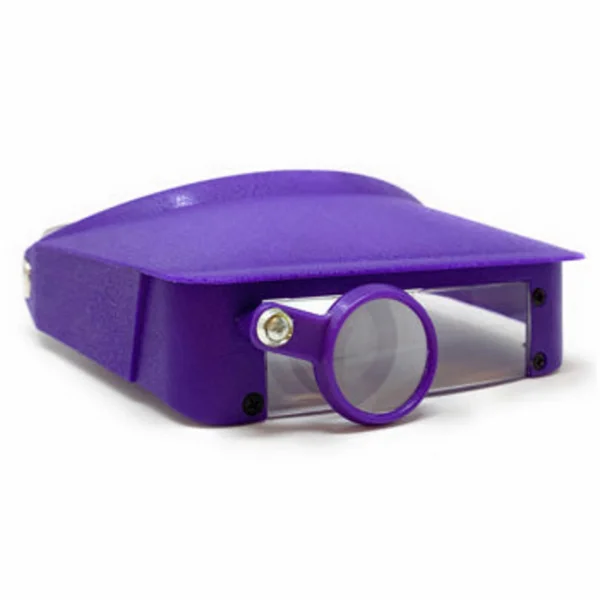 Excel High Quality Deluxe Magna Visors, Purple (Boxed)