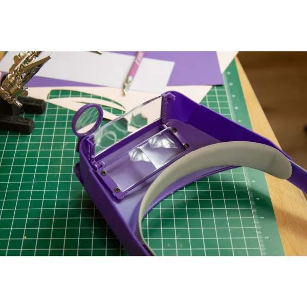 Excel High Quality Deluxe Magna Visors, Purple (Boxed)