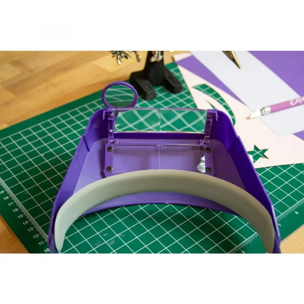 Excel High Quality Deluxe Magna Visors, Purple (Boxed)