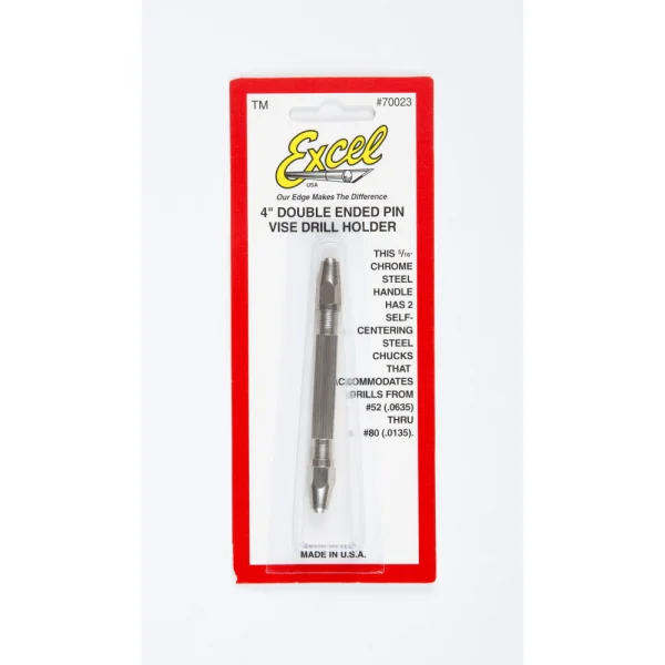 Excel 4in Double Ended Pin Vise (Carded) — image 3 of 7