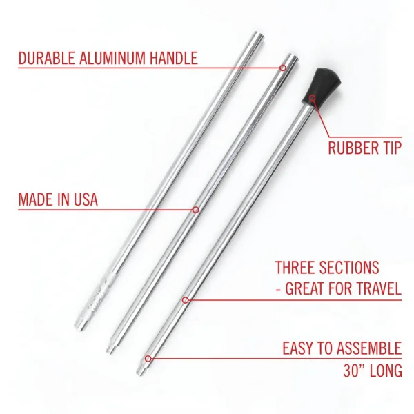 Excel 3/8x36in Round Aluminium Mahlstick (Bagged)
