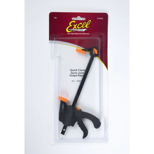 Excel 4in Speed Clamp (Carded) — image 2 of 3