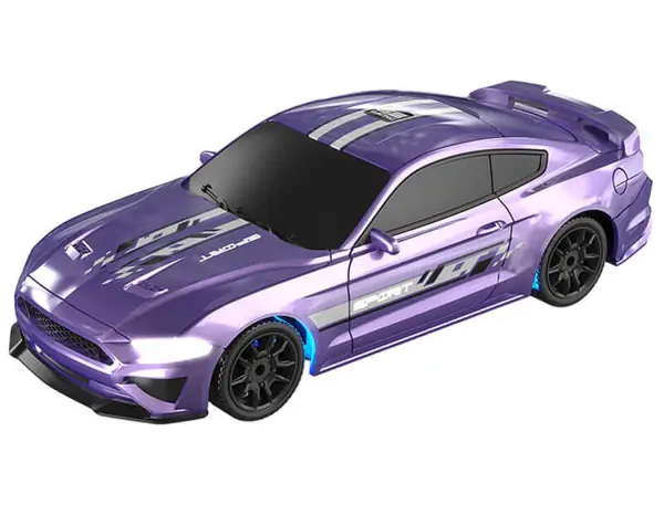 E-Zee RC 1:43 Lighting Muscle 4WD Drift Car With Gyro - Purple — image 2 of 5