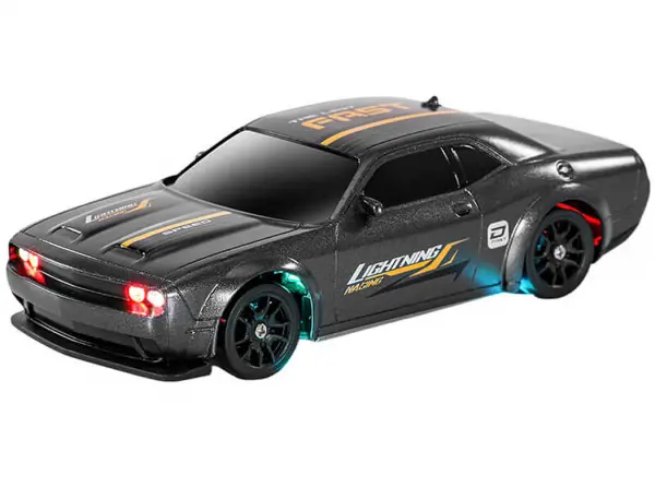 E-Zee RC 1:43 Lighting Stinger 4WD Drift Car With Gyro - Silver — image 2 of 5
