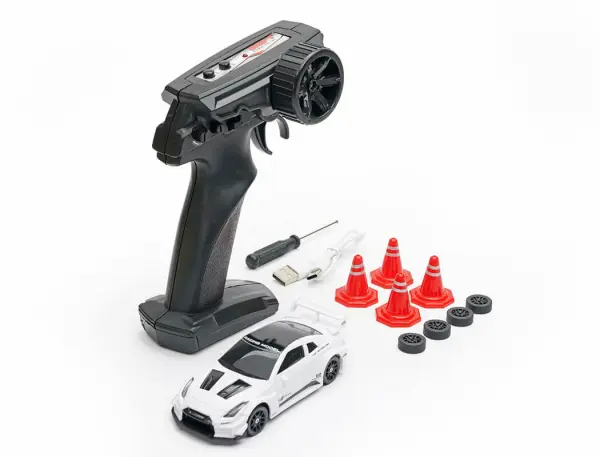 E-Zee RC 1:43 Lighting 350Z 4WD Drift Car With Gyro - White — image 4 of 4