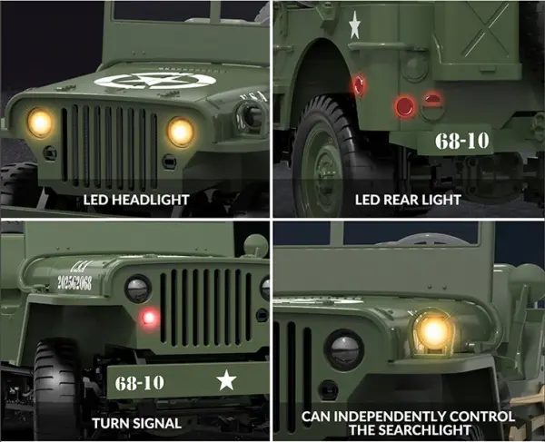 E-Zee RC 1:10 4WD RC Willys Jeep — image 14 of 14