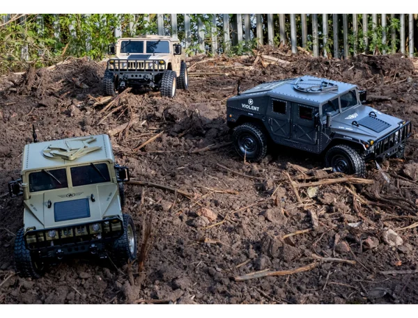 E-Zee RC 1:16 4WD RC Hummer Military Truck — image 12 of 15
