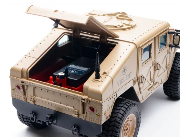 E-Zee RC 1:16 4WD RC Hummer Military Truck — image 10 of 15