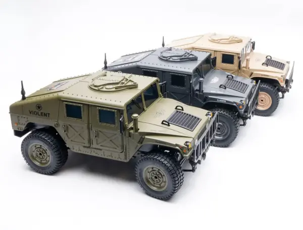 E-Zee RC 1:16 4WD RC Hummer Military Truck — image 4 of 31