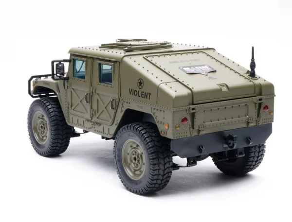 E-Zee RC 1:16 4WD RC Hummer Military Truck — image 3 of 15