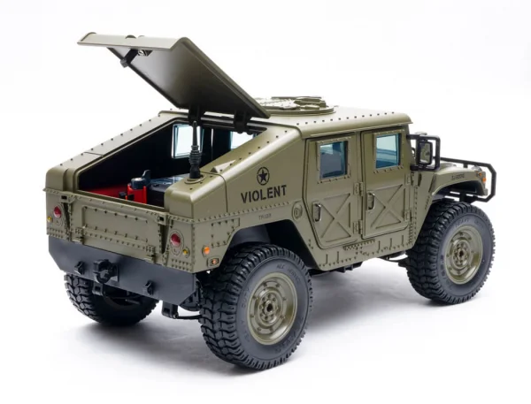 E-Zee RC 1:16 4WD RC Hummer Military Truck — image 5 of 15