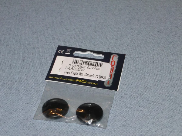 Free Flight Wheels 19mm/0.75 (2) - Bulk Pack Of 5