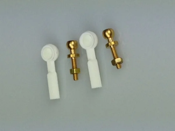 White Ball Joint M2 (2) - Bulk Pack Of 10