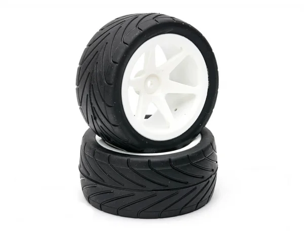 1:10 Pre Glued Buggy Tyres - 12mm Hex - Arrow Pattern - Rear (2) — image 3 of 3
