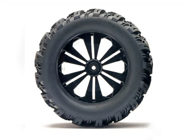 Fastrax 1:10 Mimic Truck Tyre Mounted Split-Spoke (12mm Hex)