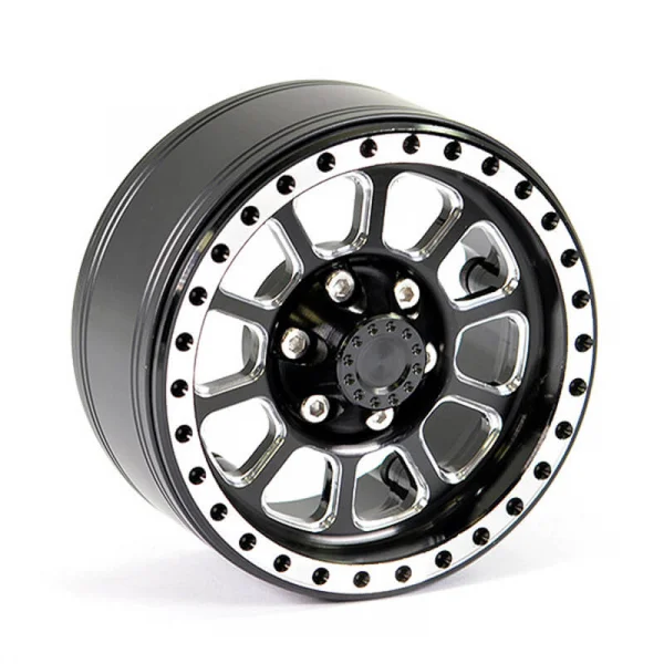 Fastrax Aluminium Beadlock Ten 1.9 Wheels - Black (4)