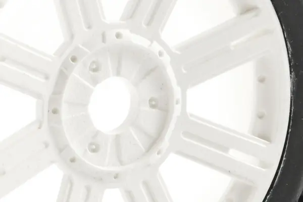 Fastrax 1:8 Eagle Road Tread Tyres Mounted on White Wheels (2) &mdash; image 4 of 5