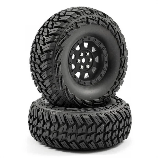 Fastrax Slinger 1.9 Tyres Mounted on Black Wheels (2)