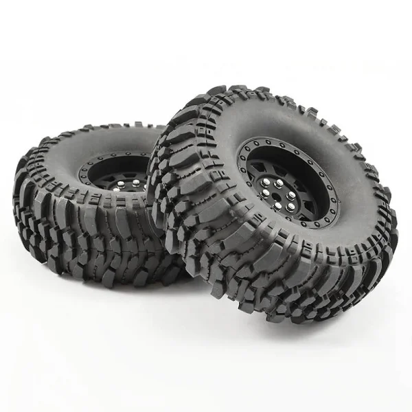 Fastrax Rocko 1.9 Tyres Mounted on Black Wheels (2)