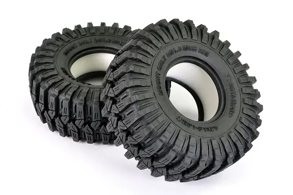 Fastrax 1:10 Crawler Slinger 1.9 Scale Tyres With Memory Foam Inserts (2) — image 2 of 2