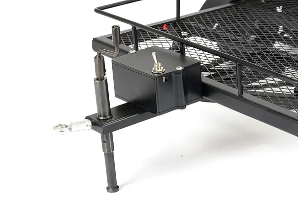 Fastrax Scale Dual Axle Truck Car Trailer With Ramps + LED Lights &mdash; image 10 of 16