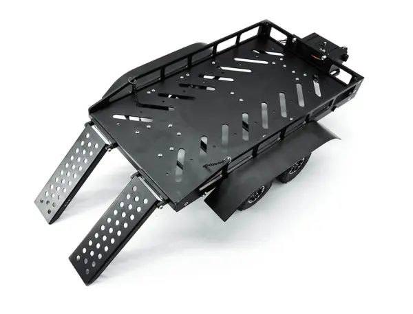 Fastrax Dual Axle Trailer With Ramps + LEDs - Medium 1:12 - 1:18 Scale — image 8 of 11