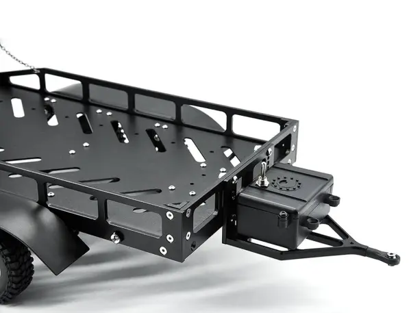 Fastrax Dual Axle Trailer With Ramps + LEDs - Medium 1:12 - 1:18 Scale — image 2 of 11