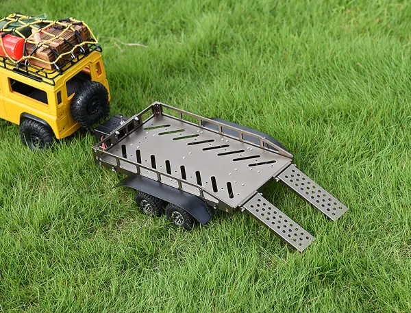 Fastrax Dual Axle Trailer With Ramps + LEDs - Medium 1:12 - 1:18 Scale — image 14 of 18