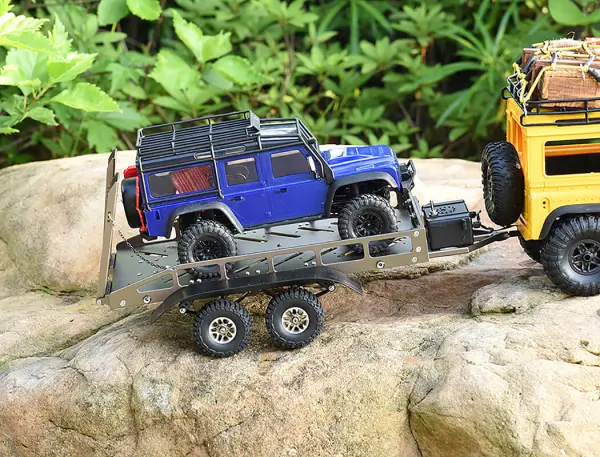 Fastrax Dual Axle Trailer With Ramps + LEDs - Medium 1:12 - 1:18 Scale — image 18 of 18