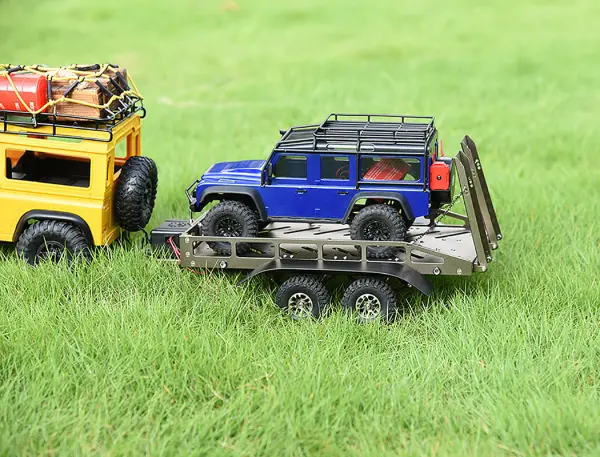 Fastrax Dual Axle Trailer With Ramps + LEDs - Medium 1:12 - 1:18 Scale — image 15 of 18