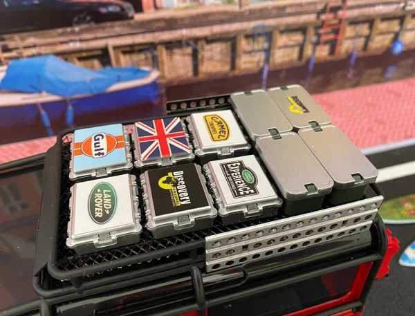 Fastrax 1:18 Rectangular Case With Union Jack Decal 32x18x13mm — image 6 of 6
