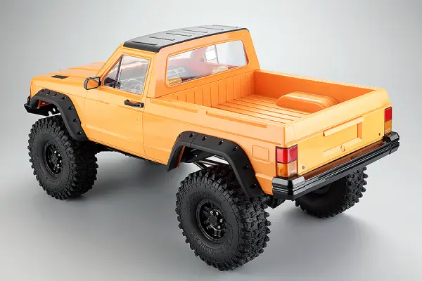 Fastrax 1:10 Rockee Pick Up Hard Body + Interior - 313mm WB - Orange &mdash; image 6 of 6
