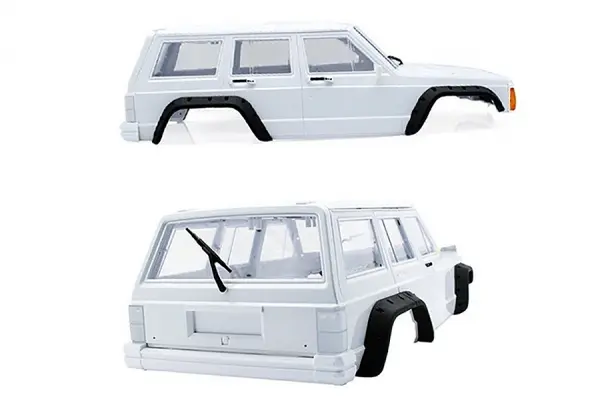 Fastrax 1:10 Rockee Fullcab + Interior Hard Scale Body - 313mm WB - White — image 11 of 11