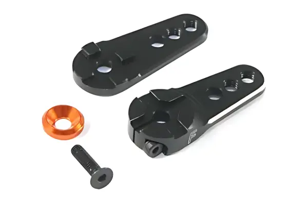 Fastrax 23T Black Aluminium 3-In-1 Servo Horn (Ko/Sanwa) — image 1 of 4