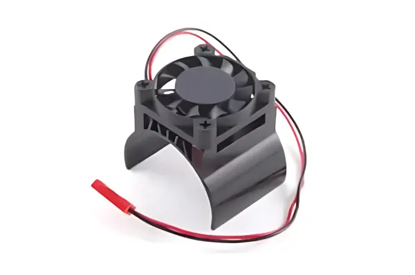 Aluminium 1:10 540 Size Motor Heatsink With Top Fan — image 1 of 3