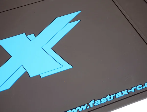 Fastrax HD Rubber Pit Mat - Black 62 x 42cm &mdash; image 5 of 7