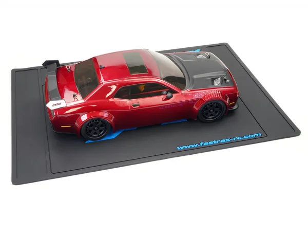 Fastrax HD Rubber Pit Mat - Black 62 x 42cm &mdash; image 7 of 7