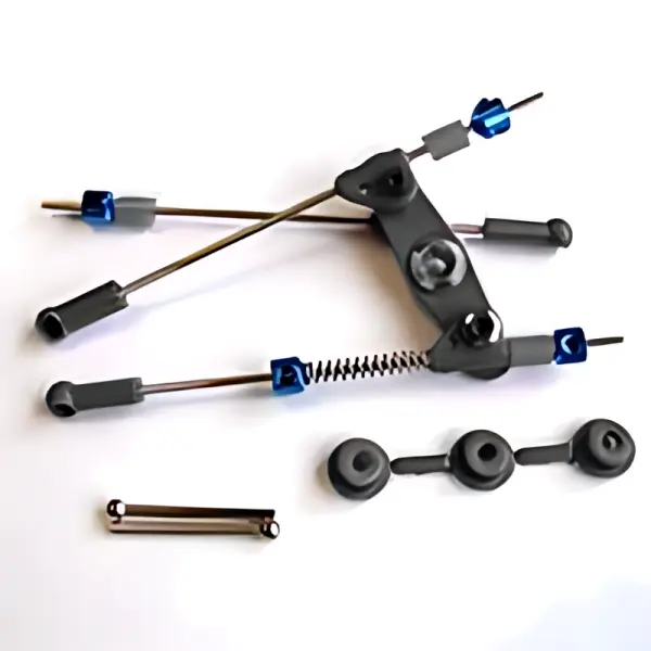 Fastrax Pre-Assembled Throttle/Brake Linkage Set Black — image 1 of 2