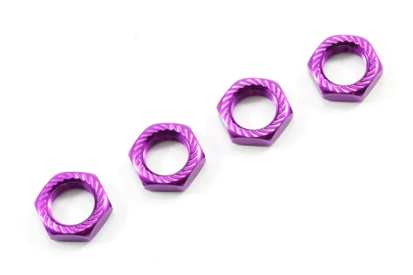 1:8 Buggy Wheel Nuts - 1.0 Pitch - Purple (4) — image 3 of 3