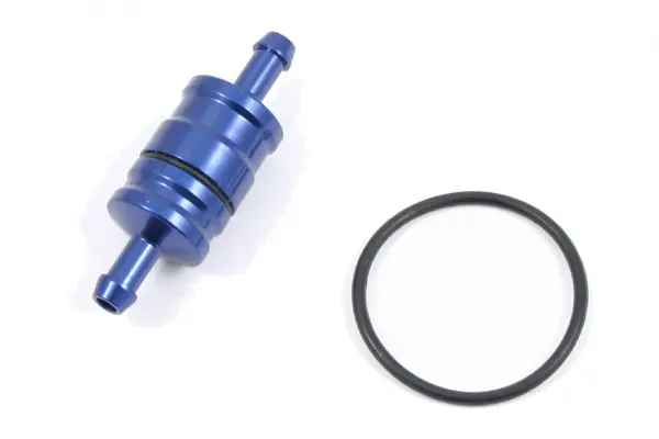 Fastrax Blue Aluminium Fuel Filter &mdash; image 5 of 5